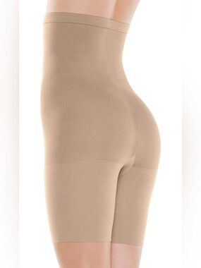 ASSETS by Sara Blakely High-waist Mid-Thigh Shaper, 5, Nude